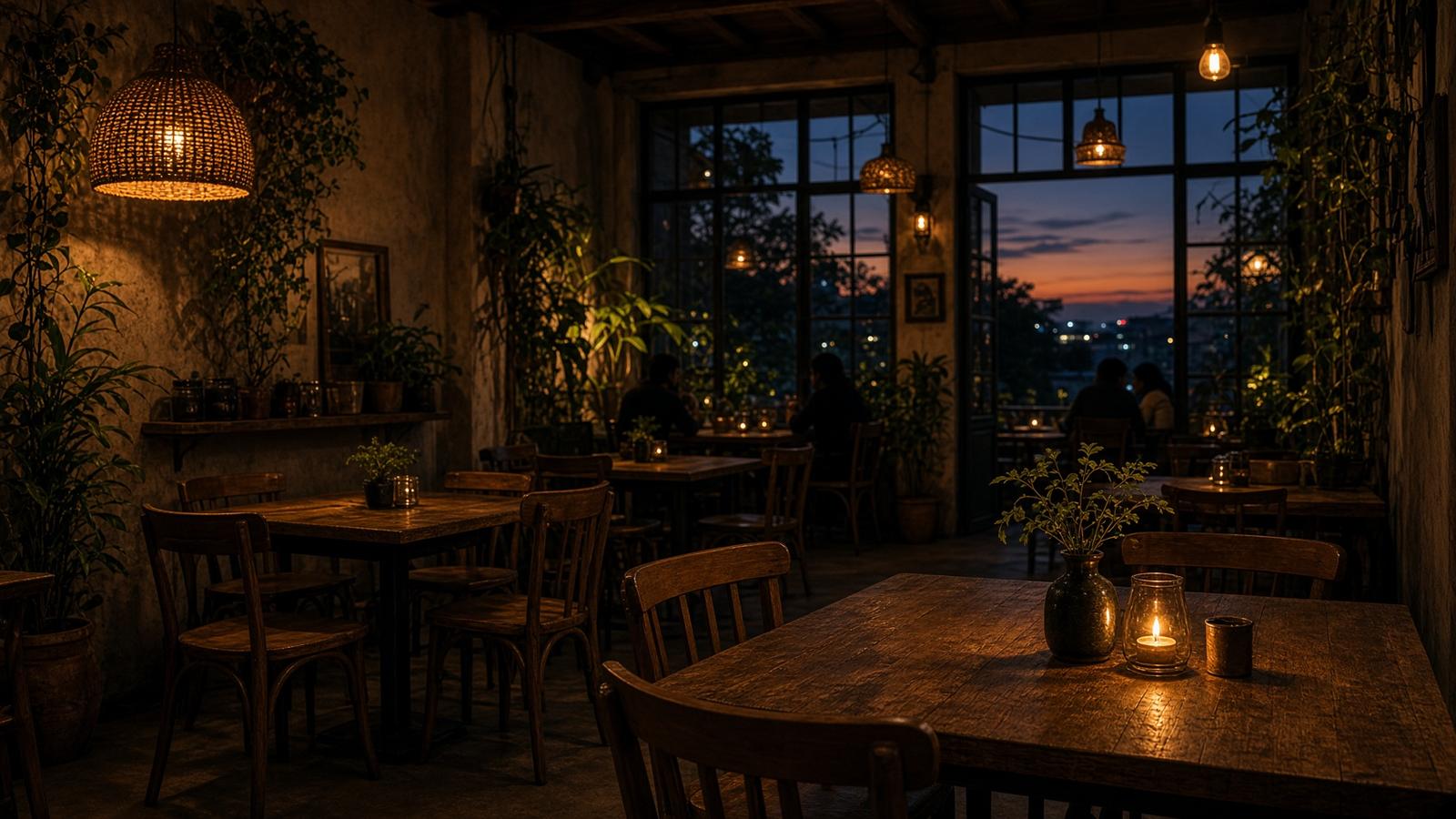 Café interior